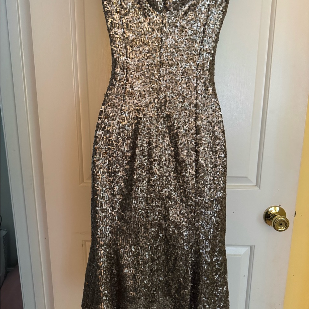 Rare limited edition Banana Republic New $165 L'Wren Scott Sequin Wiggle Dress 2
